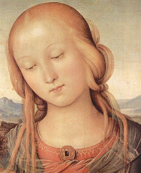 Pietro Perugino Johannes dem Taufer oil painting image